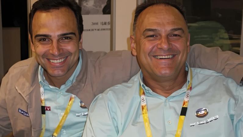 Tadeu e Oscar Schmidt - (crédito: Reprodução/Instagram)