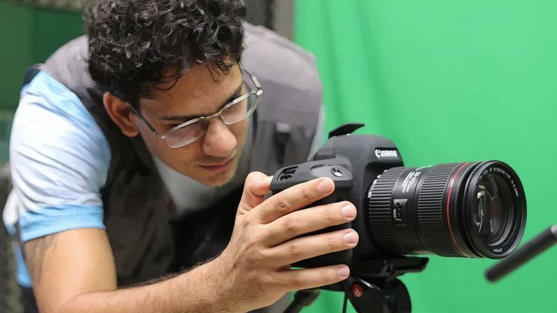 os participantes podem integrar a produção de um curta-metragem, vivenciando etapas do processo audiovisual - (crédito: Divulgação/Play Curso 2)