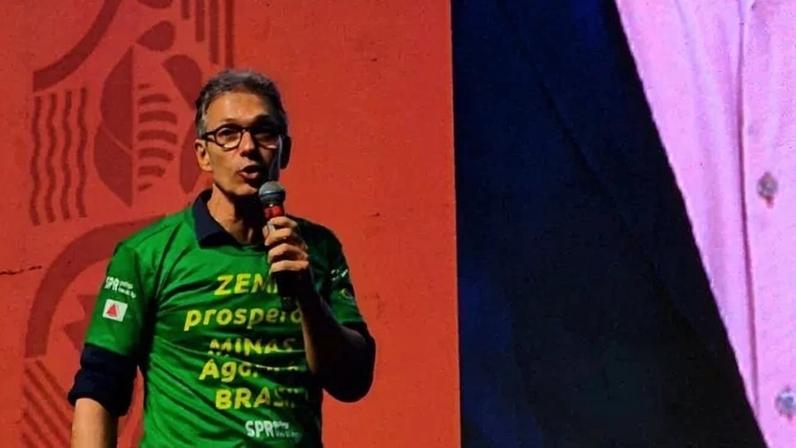 Zema afirmou que durante seu mandato, Minas subiu da quinta para a terceira maior economia agrícola do país - (crédito: Jair Amaral/EM/D.A Press)