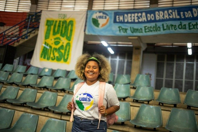 Roberta Pontes, presidente da União Brasileira dos Estudantes Secundaristas (Ubes) - (crédito: Divulgação/Ubes)
