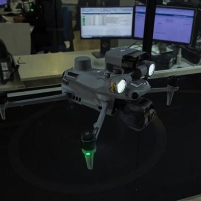 Metrô-DF reforça segurança com drone de alta tecnologia e IA