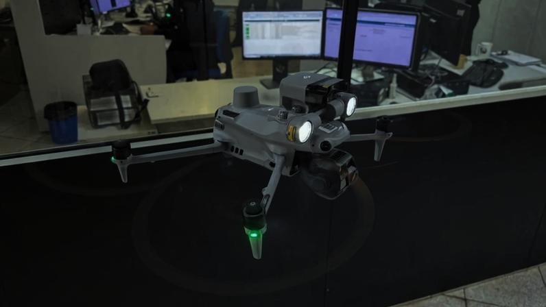 Metrô-DF reforça segurança com drone de alta tecnologia - (crédito: Divulgação)