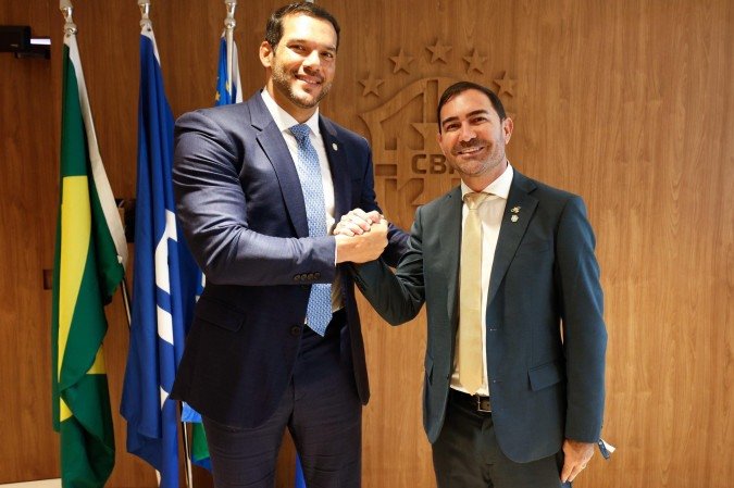 Presidente da Federação de Futebol do Distrito Federal, Daniel Vasconcelos é o novo coordenador do Campeonato Brasileiro da Série D - (crédito: RAFAEL RIBEIRO / CBF)