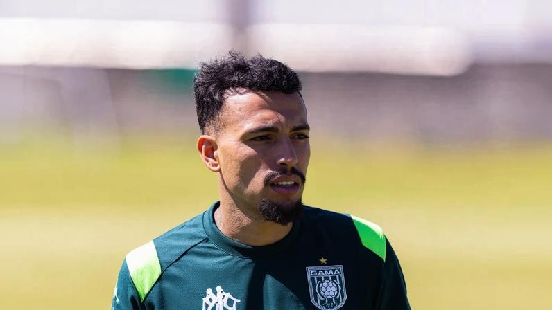 Lucas de Paula é a quarta contratação do Alviverde para a sequência de 2026 - (crédito: Renan Pariz)