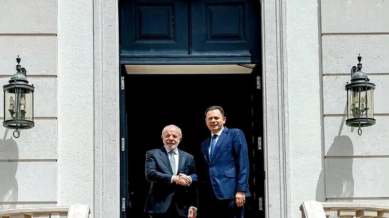 Entidade que representa brasileiros em Portugal enviou carta a Lula antes da viagem, pedindo medidas contra a xenofobia - (crédito: Ricardo Stuckert/PR)