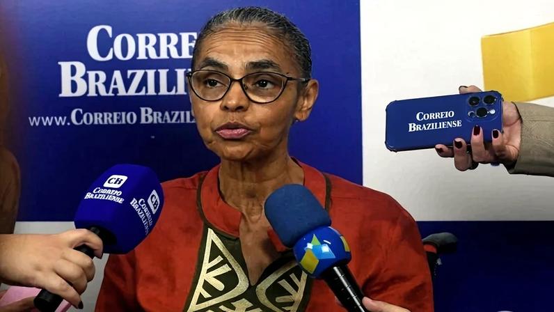 Segundo a Rede-SP, Marina é "uma das maiores referências éticas e políticas do Brasil e do mundo" - (crédito: Ed Alves CB/DA Press)