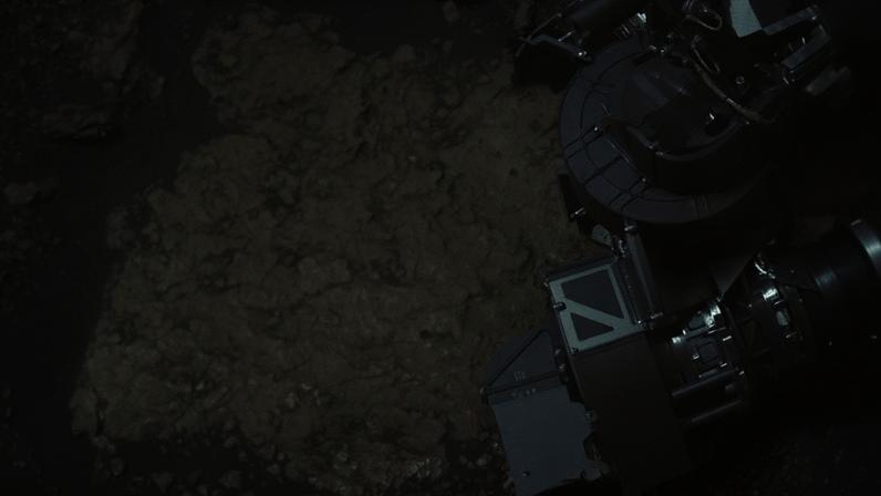 Região onde o rover Curiosity coletou três amostras de rochas perfuradas, que revelaram a presença de diferentes compostos orgânicos em Marte. - (crédito: NASA/JPL-Caltech/MSSS)