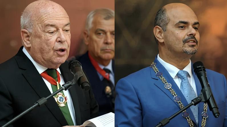 Prefeito Angelo Oswaldo e o governador Mateus Simões marcaram divergência sobre o papel dos militares