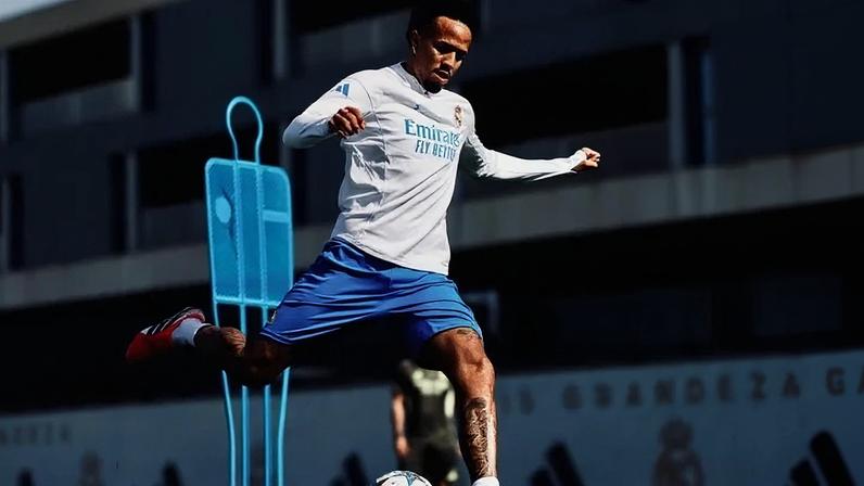 Militão fechará a temporada com 21 jogos pelo Real - (crédito: Real Madrid/Divulgação)