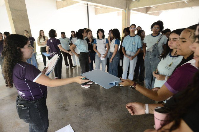 Oficinas do Meninas Velozes acontecem pelo menos uma vez por mês na Universidade de Brasília