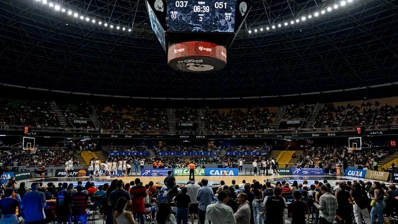 O ginásio Nilson Nelson, casa do Brasília Basquete - (crédito: Matheus Maranhão/Brasília Basquete)