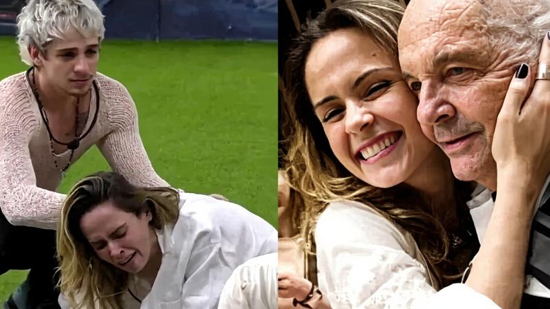 O relato emocionante de Ana Paula ao descobrir a morte do pai - (crédito: TV Globo)