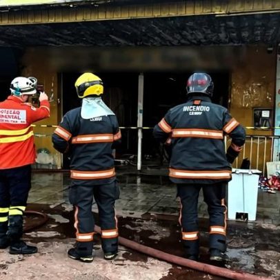 Incêndio em padaria de São Sebastião mobiliza bombeiros neste sábado
