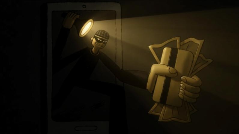 Imagem ilustrativa dos crimes de golpe e extorsão mediante sites e aplicativos - (crédito: Caio Gomez)