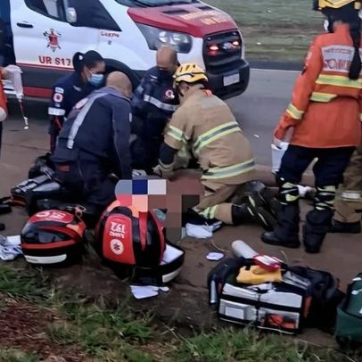 Pedestre morre atropelado por motocicleta na BR-070