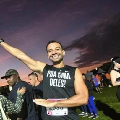 Fábio Félix participa da Maratona de Brasília e anuncia pré-candidatura à Câmara