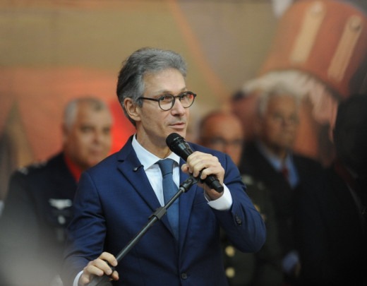 Romeu Zema (Novo), ex-governador de Minas, se diz tranquilo quanto à sua possível inclusão no inquérito das fake news - (crédito: ALEXANDRE GUZANSHE/EM/DAPRES)