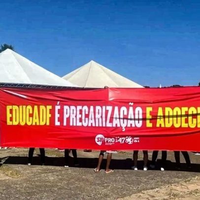 Professores do DF entram em paralisação por reivindicações da carreira