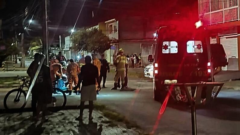 Ambos os suspeitos foram agredidos por cidadãos em via pública - (crédito: Imagens cedidas ao Correio)