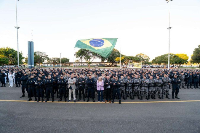 Evento ocorreu nesta terça-feira - (crédito: PMDF/Divulgação)