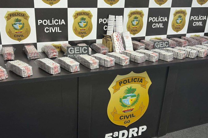 Homem foi preso em flagrante - (crédito: PCGO/Divulgação)