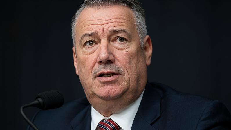 Getty Images Todd Lyons, acting director of the U.S. Immigration and Customs Enforcement, testifies during the House Appropriations Homeland Security Subcommittee hearing in Rayburn building on Thursday, April 16, 2026.