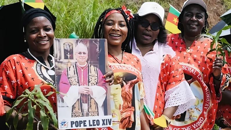 Joyful crowds turned out to welcome the Pope as he delivered his message of peace to areas raged by a separatist insurgency