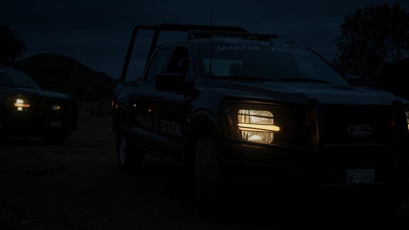 State police patrols at the Teotihuacan archaeological zone after a shooting that killed one tourist in Teotihuacan, Mexico, on April 20.