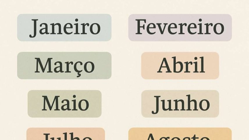 Como os meses do ano ganharam seus nomes