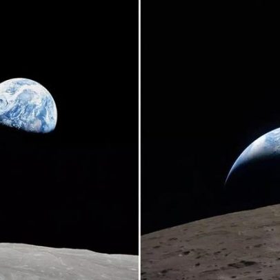 Terra em 58 anos: o que revelam fotos de Apollo 8 e Artemis 2