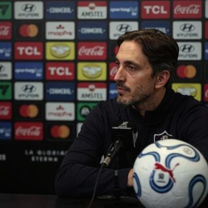 Zubeldía confia na classificação para a Libertadores após derrota