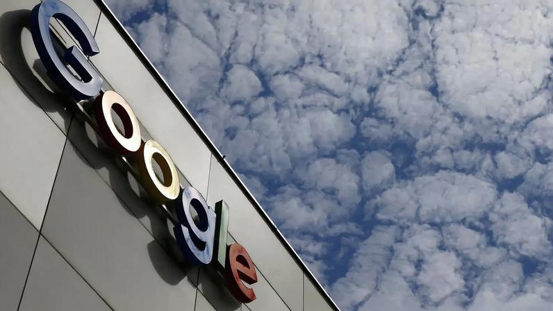 Logo do Google em escritório em Zurique