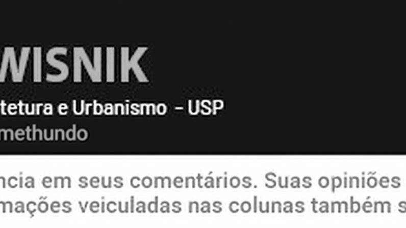 Guilherme Wisnik - Espaço em Obra