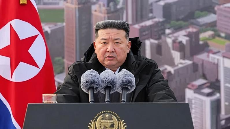 O líder norte-coreano Kim Jong Un em Pyongyang, Coreia do Norte16/02/2025KCNA via REUTERS