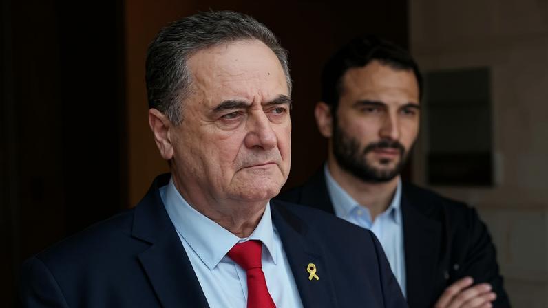 Israel Katz, ministro da Defesa de Israel — Foto: Reuters/Ronen Zvulun/Foto de arquivo