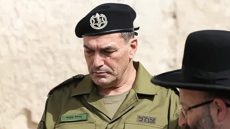 Chefe militar de Israel Eyal Zamir em Jerusalém 5/3/2025