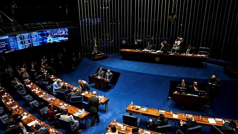 Plenário do Senado 01/02/2025 REUTERS/Mateus Bonomi