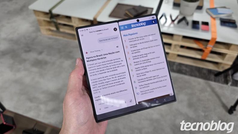 Recursos do Gemini atuarão nos bastidores do Android (imagem: Thássius Veloso/Tecnoblog)