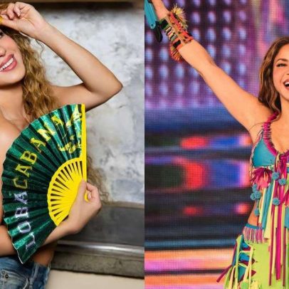 Shakira revela parte da sua rotina de beleza