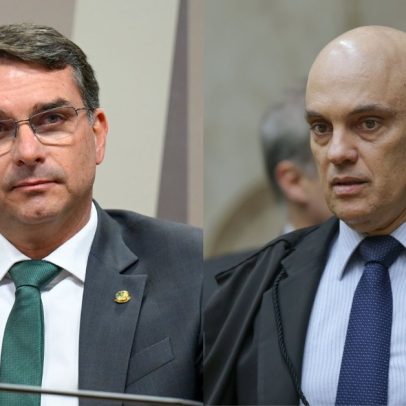 Alexandre de Moraes mira Flávio; candidato de direita alvo de post contra Lula