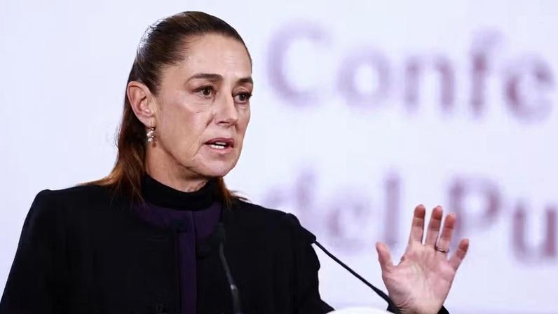 Presidente do México , Claudia Sheinbaum — Foto: Raquel Cunha / Reuters