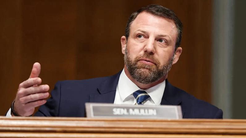 Senador Markwayne Mullin. Foto: REUTERS/Kylie Cooper