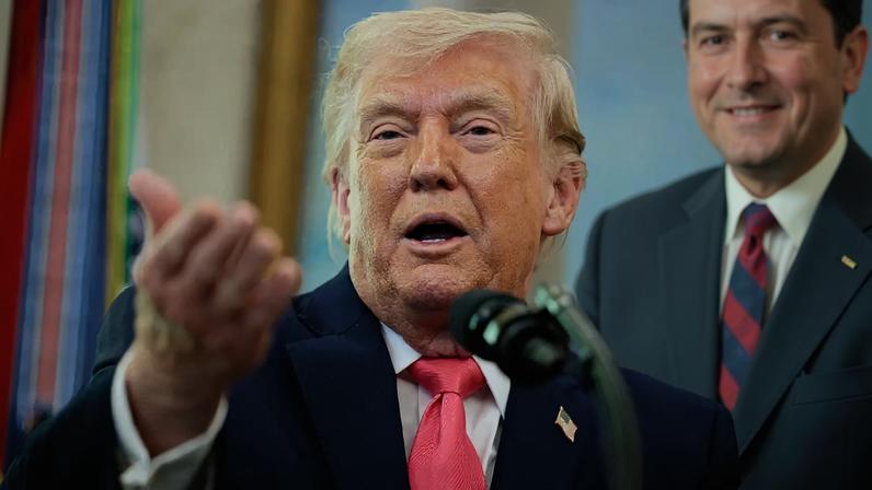 Trump afirma que EUA não usarão arma nuclear na guerra contra o Irã