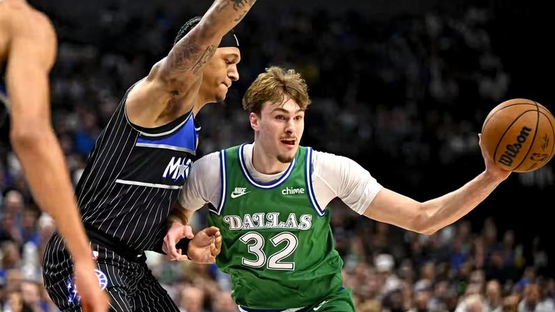 Cooper Flagg Dallas Mavericks NBA — Foto: Jerome Miron-Imagn Images