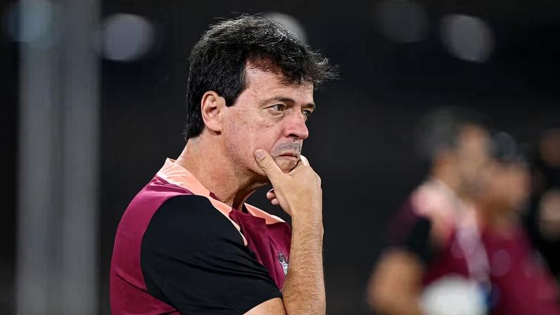 Platense x Corinthians Libertadores Fernando Diniz — Foto: REUTERS/Rodrigo Valle