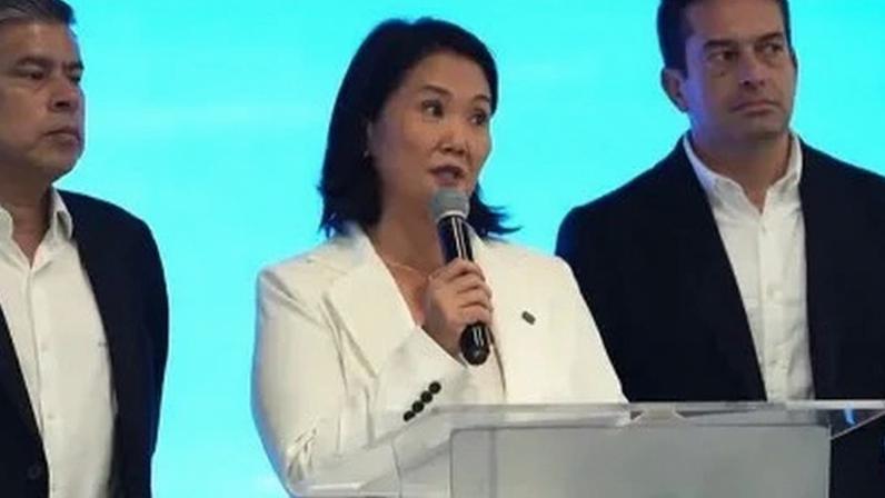 Fujimori, do Peru, comemora os primeiros resultados, enquanto candidatos de direita lideram a corrida presidencial