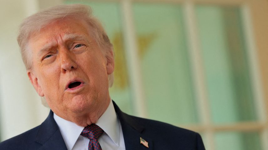 Presidente dos EUA, Donald Trump, no Salão Oval da Casa Branca