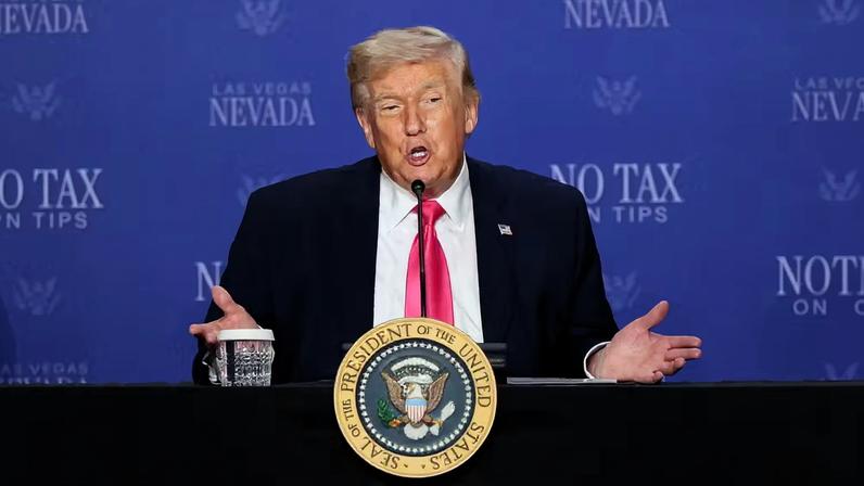 Trump — Foto: Evan Vucci/Reuters