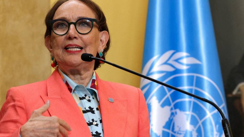Ex-vice-presidente da Costa Rica e candidata à secretária-geral da ONU, Rebeca Grynspan. Foto: REUTERS/Mayela Lopez/File Photo
