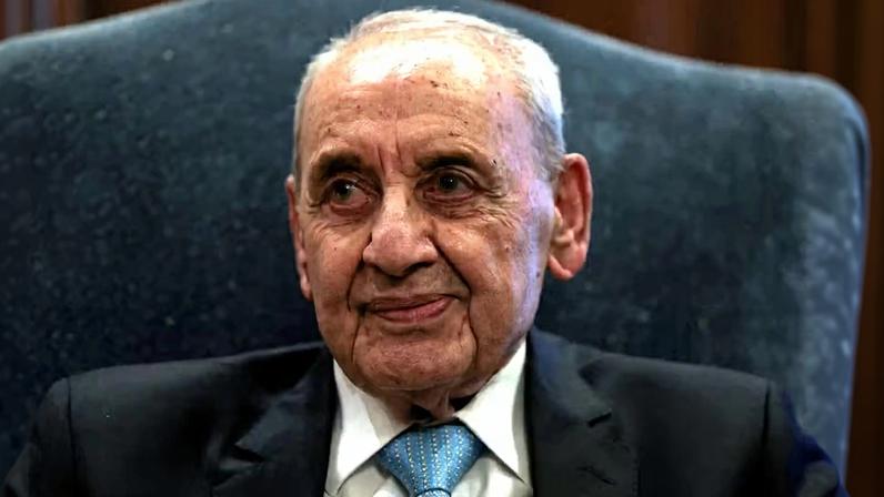 Presidente do Parlamento libanês, Nabih Berri — Foto: REUTERS/Mohamed Abd El Ghany